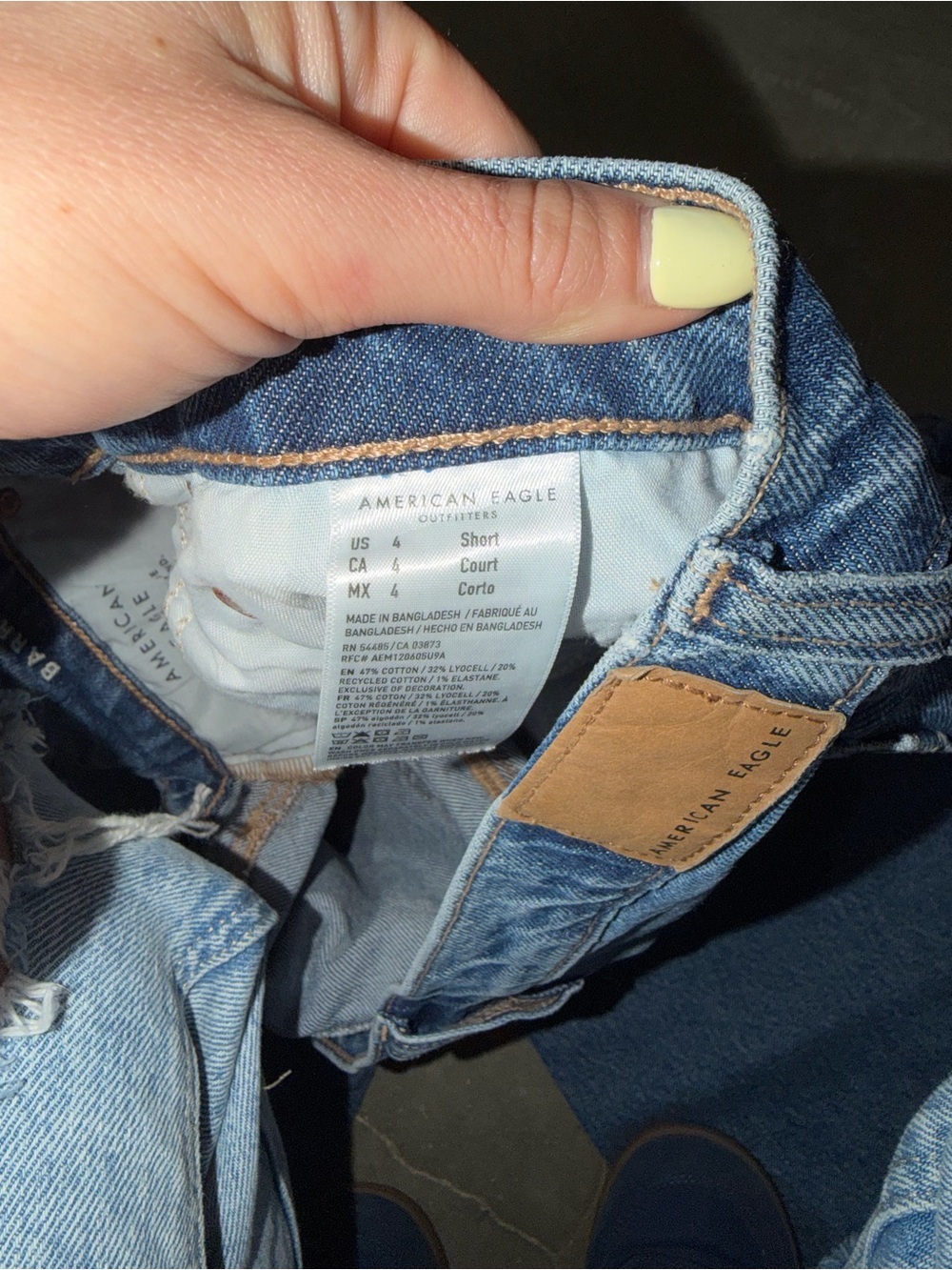 American Eagle Outfitters barrel Jeans - Picture 4 of 5